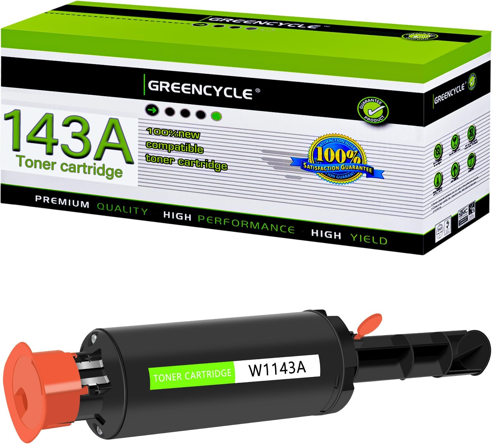 2 Toner Compatibili 143A / W1143A Per HP Neverstop 1001, 1201, 120 - Confezione 2 Pezzi