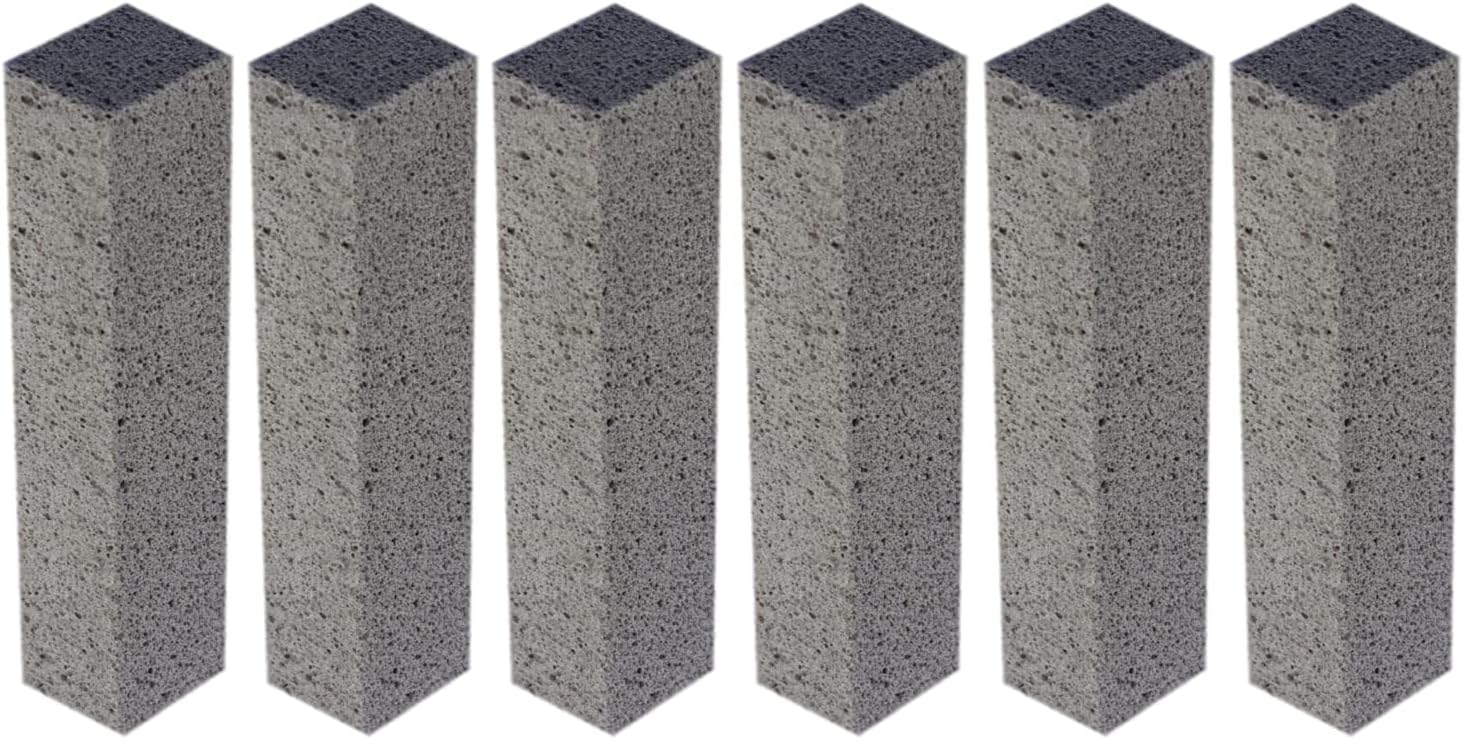CleanAidWonderstone - Pumice Stone Toilet Cleaner - Natural Pumice Cleaning Block Without Handle - Stain, Rust and Limescale Remover for Your Bathroom, Kitchen, Patio Paving or BBQ (Without Handle)