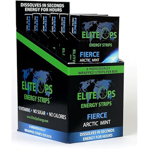 FIERCE ARCTIC MINT by Elite Ops Energy Strips
