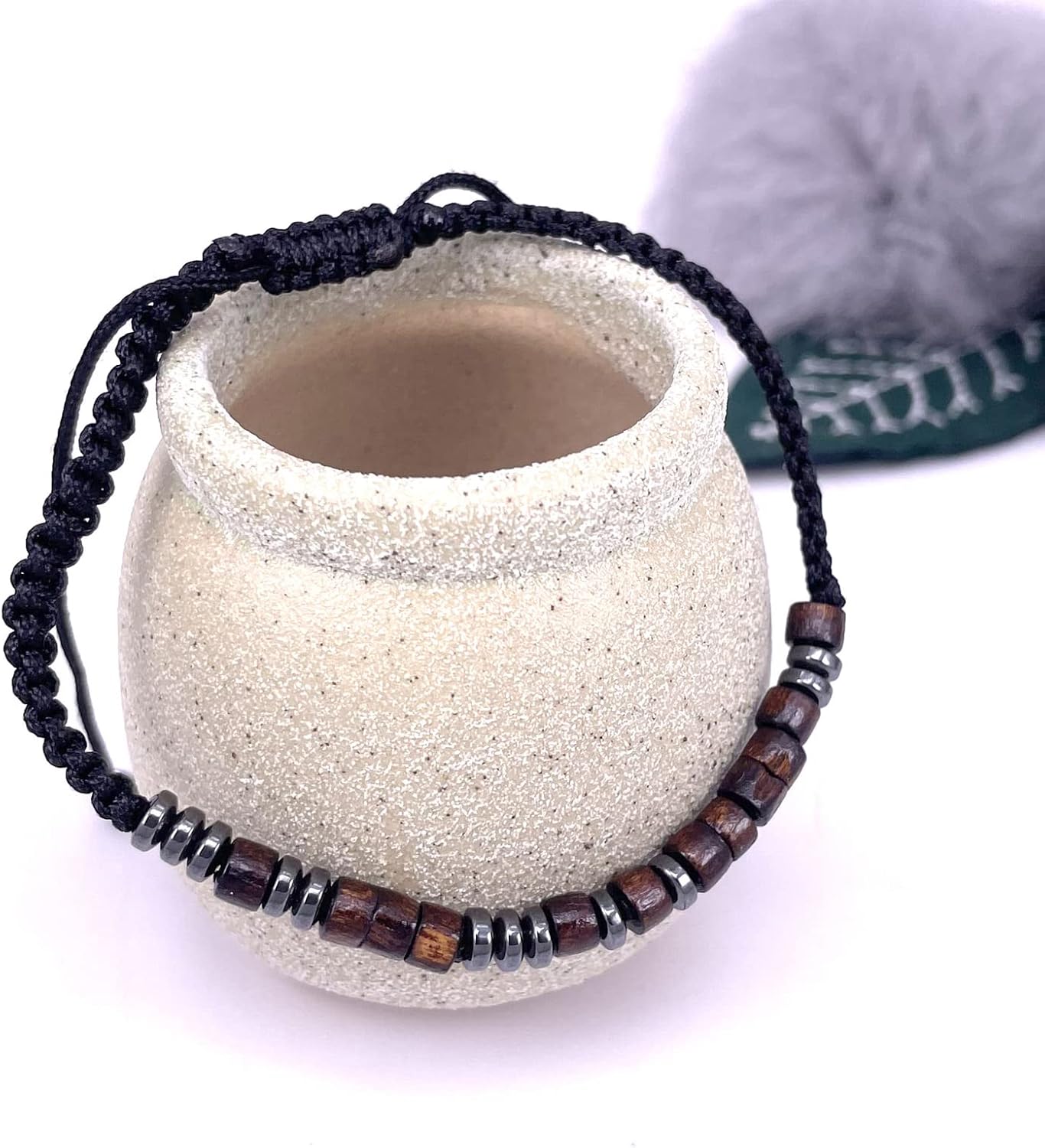 Morse Code Bracelet,Vintage Promise Distance Friendship Bracelets Hand Made Beads String Rope Bracelet for Women Men Friend Couples(Fuck Cancer 3Pcs) - Image 4