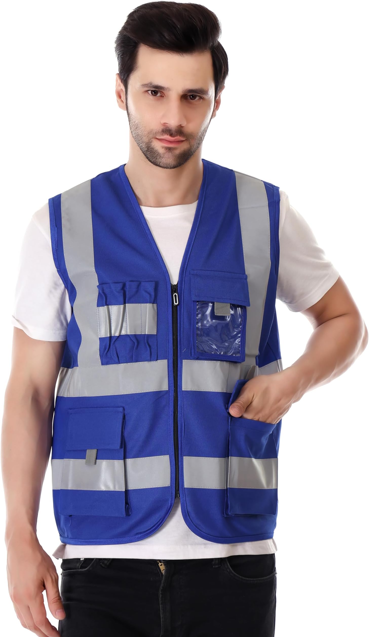 Evion Reflective Safety Jacket ES-030 RB L