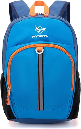 Miniatura 2 de IVYGREEN Mochila de senderismo para niños pequeños, mochila de viaje para niños o niñas, ideal para un día de aventuras al aire libre, azul