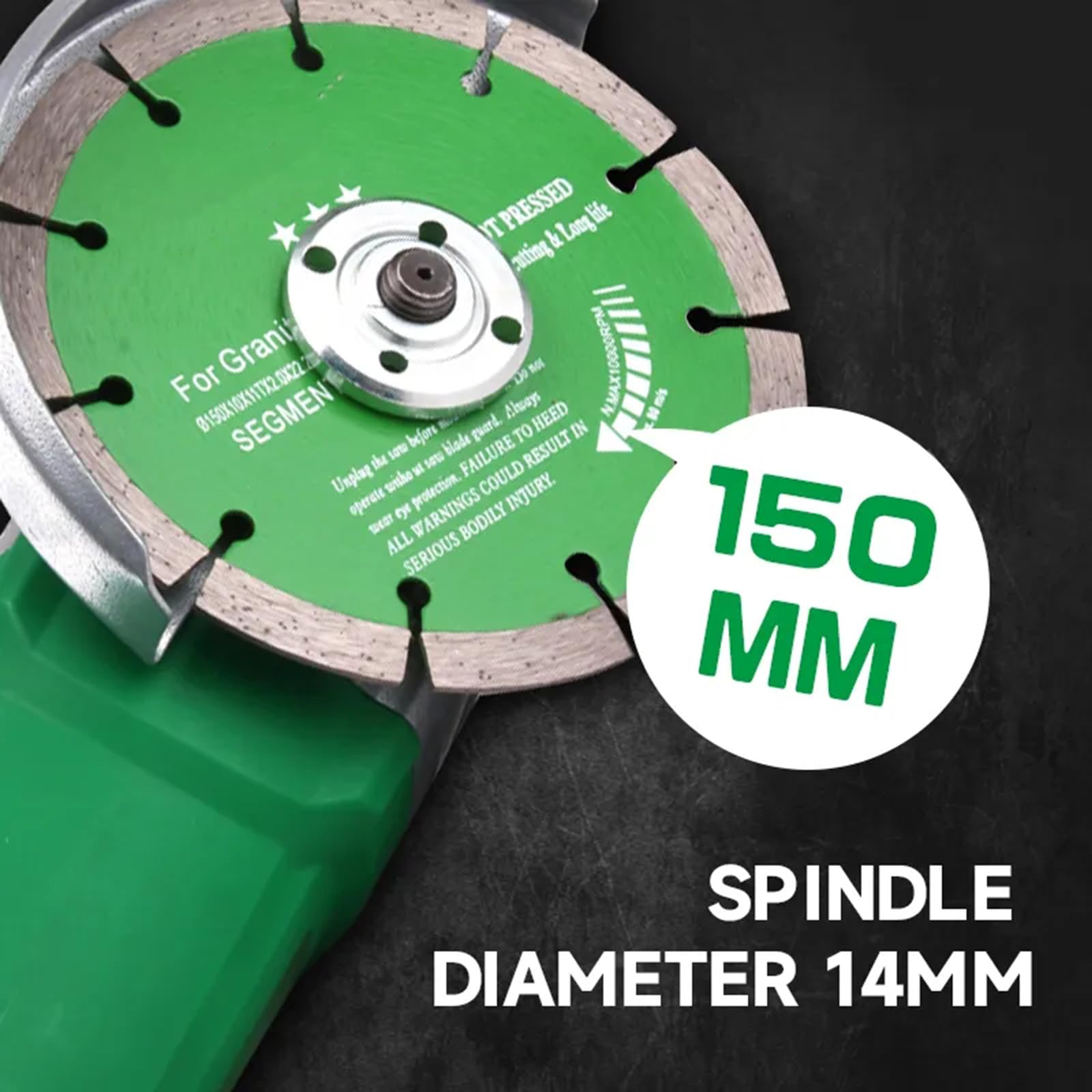 Amoladora Angular De 1680 W, Potente Amoladora Angular De Corte De 150 Mm, Amoladora De Metal, Con Motor Sin Escobillas 8800R/MIN, Ideal Para Moler Y Cortar