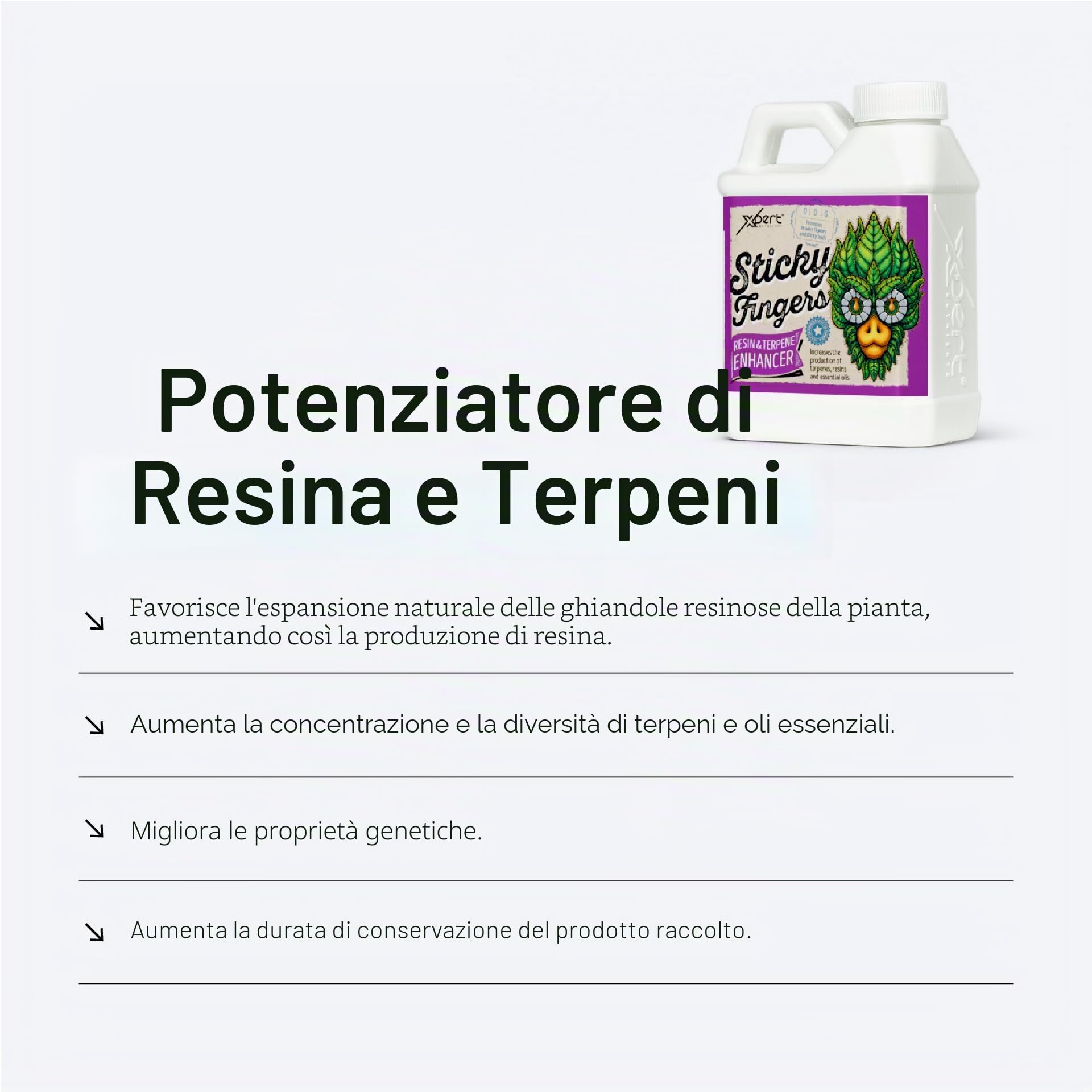 Sticky Fingers - Stimolante della Fioritura Massimizzare la Produzione di Tricomi (1L)