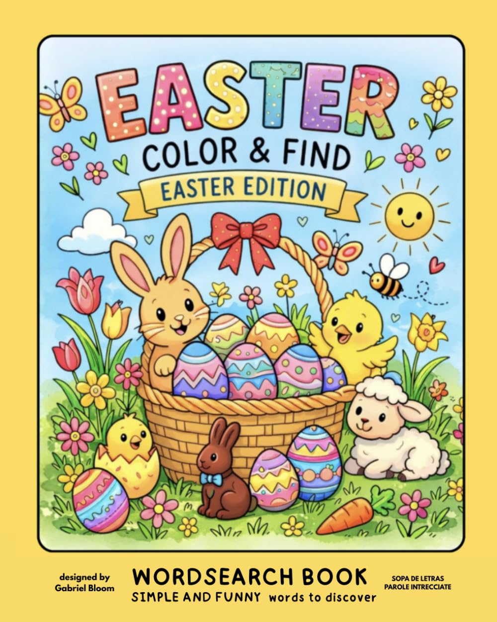 Easter: Color&Find: WordSearch Book