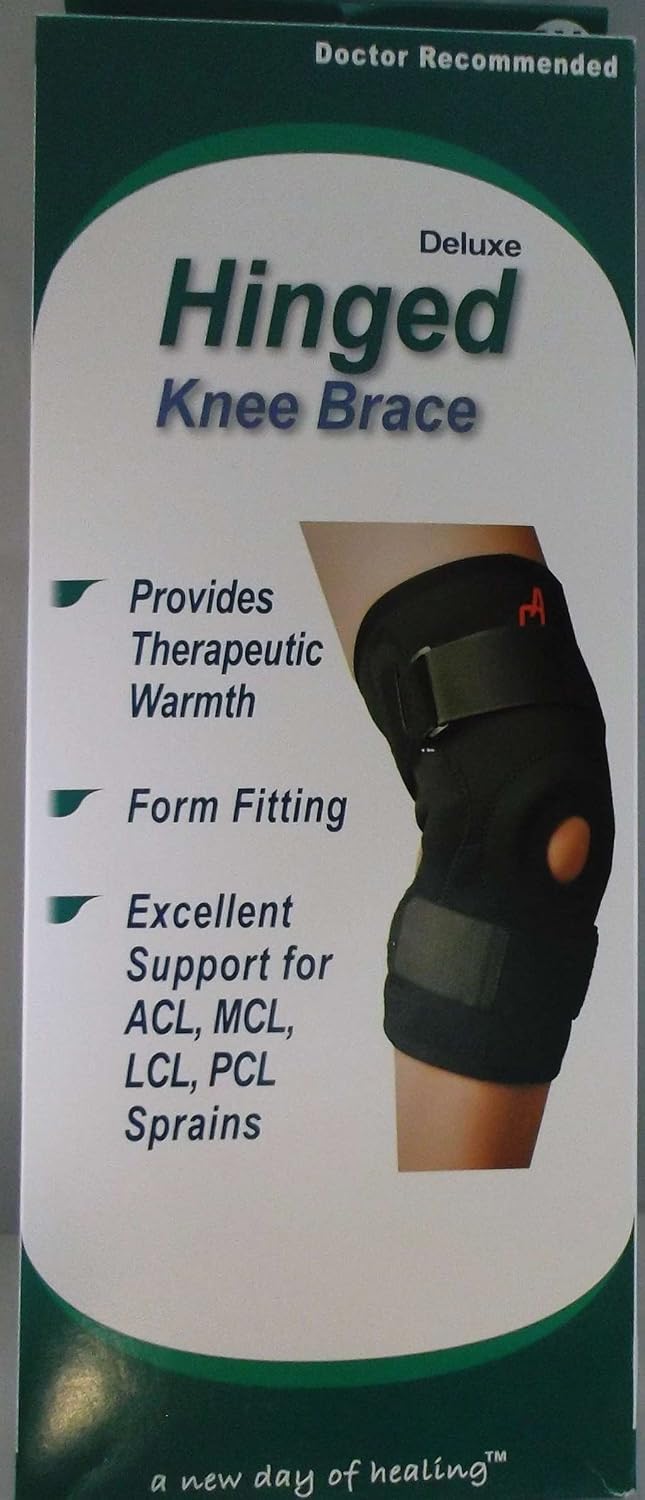 Advanced Orthopaedics Deluxe Hinged Knee Brace