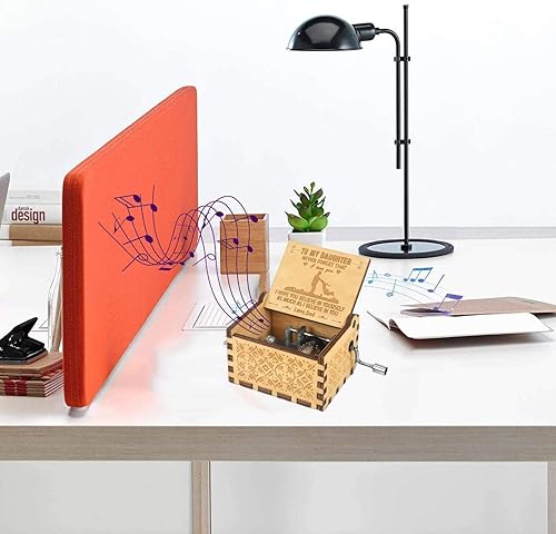 Miniatura 6 de CAMKONG You are My Sunshine - Cajas de música de madera, grabadas con láser, caja musical de madera con luz del sol, regalos para cumpleaños,