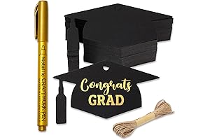 Congratulate Grads with These Stunning Graduation Cap Gift Tags