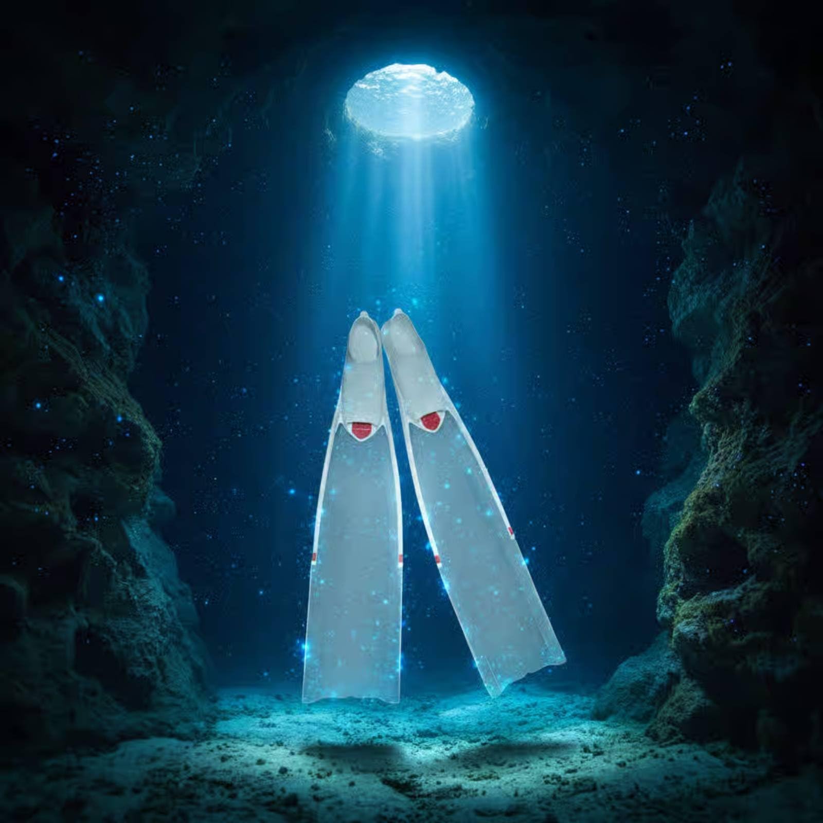 Aletas de Natación Aletas Aletas de Buceo Aletas de Snorkel Aletas Largas con Flexión Controlada y Plegado Fácil para Transporte Base Texturizada