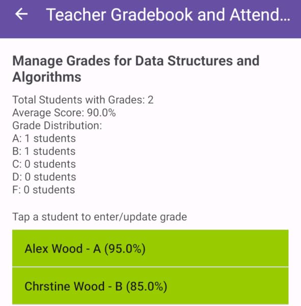 Grading Book and Attendance Sheet - 3