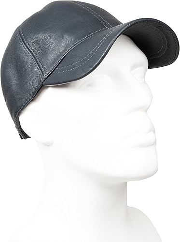 Miniatura 6 de Genuine Leather Unisex Baseball Cap