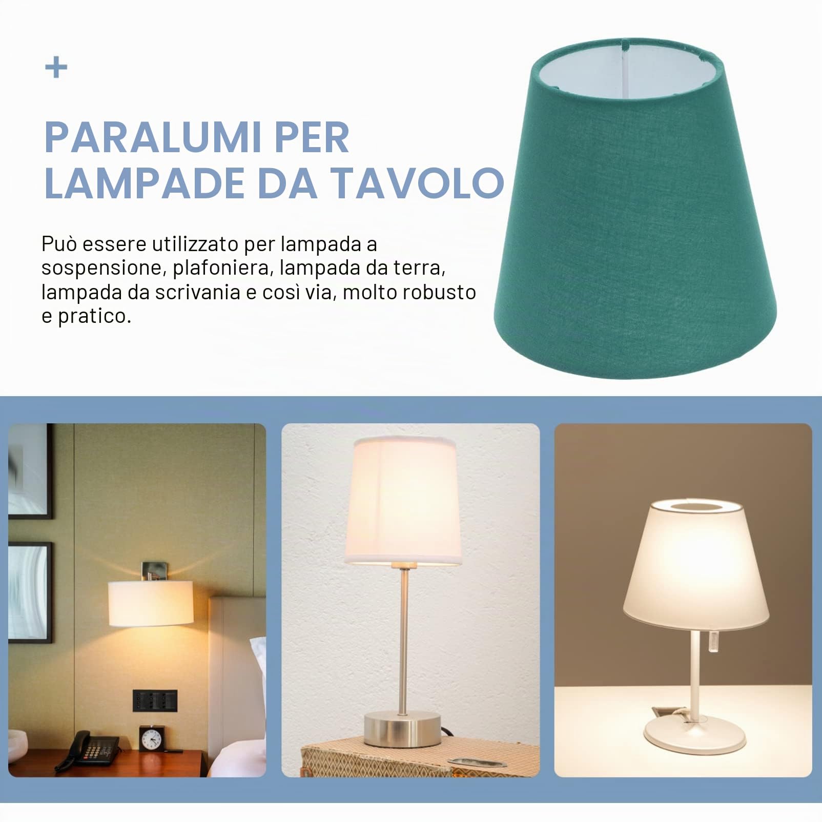 Minkissy Sostituzione Paralume in Tessuto: Paralume a Botte E14 Clip- on Paralumi Color Caramella in Tessuto Naturale per Lampadari Candelabri Lampada da Tavolo 14 Cm