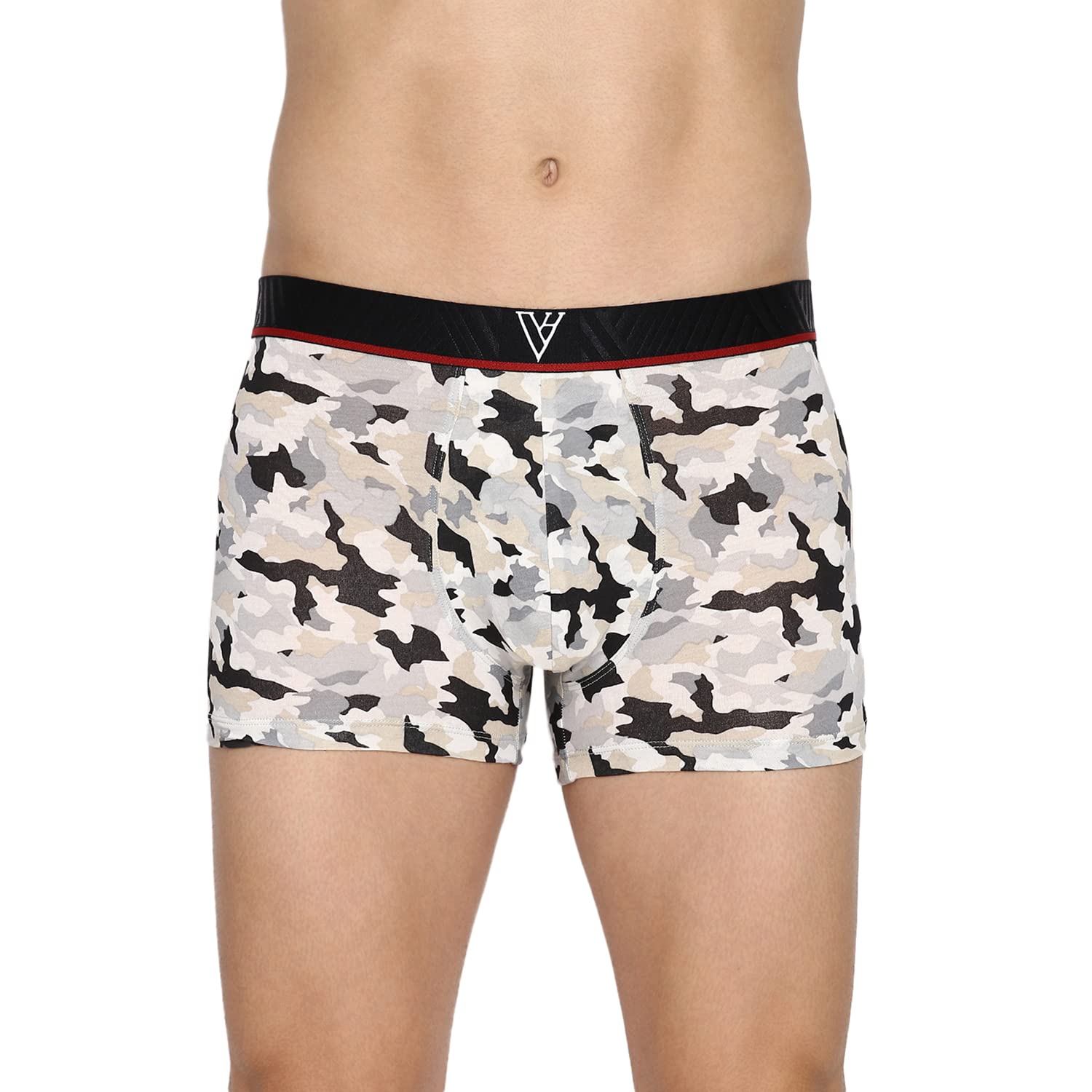 van heusen Men's Cotton Blend Classic Solid Trunks-picture-47