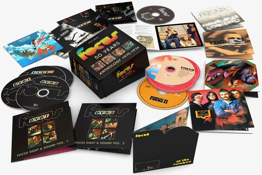 50 Years Anthology 1970-1976 (9cd+2dvd Pal Reg 0)