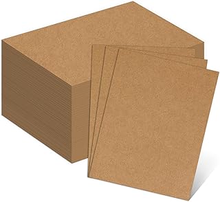 Heavy Weight 110lb Cardstock Brown Printer Paper, Goefun 100 Sheets Brow...