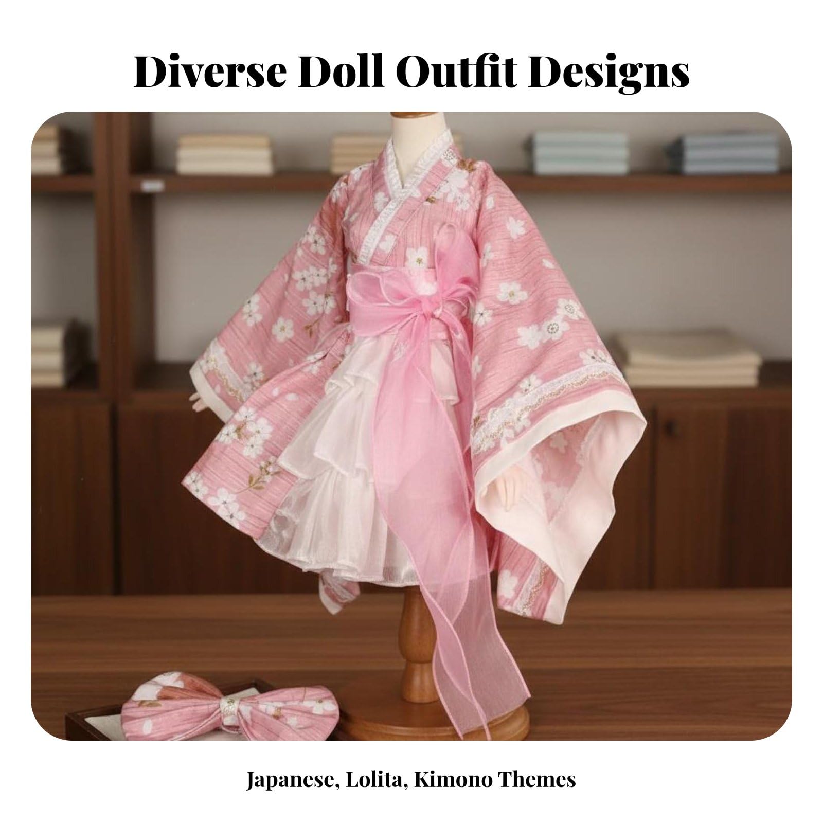 Bjd Accesorio Vestido Conjunto de Muñeca Ropa Completa Suave para Coleccionistas Adecuado para Exhibición y Decoración , Jiaxing
