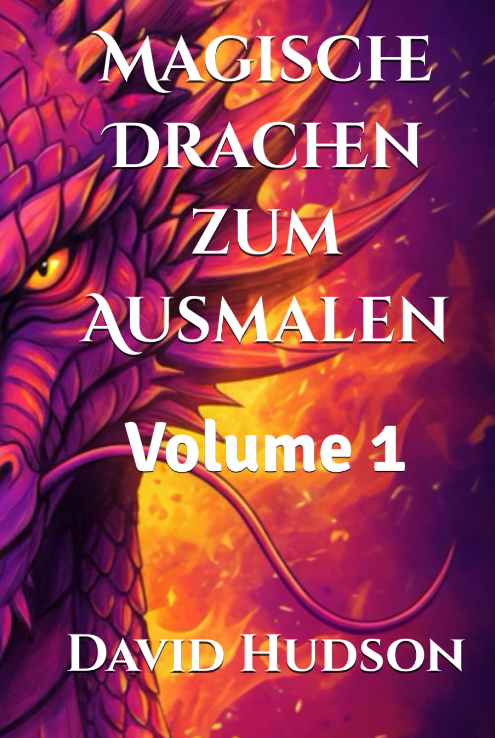 Idée cadeau anniversaire livre coloriage dragon magique à offrir