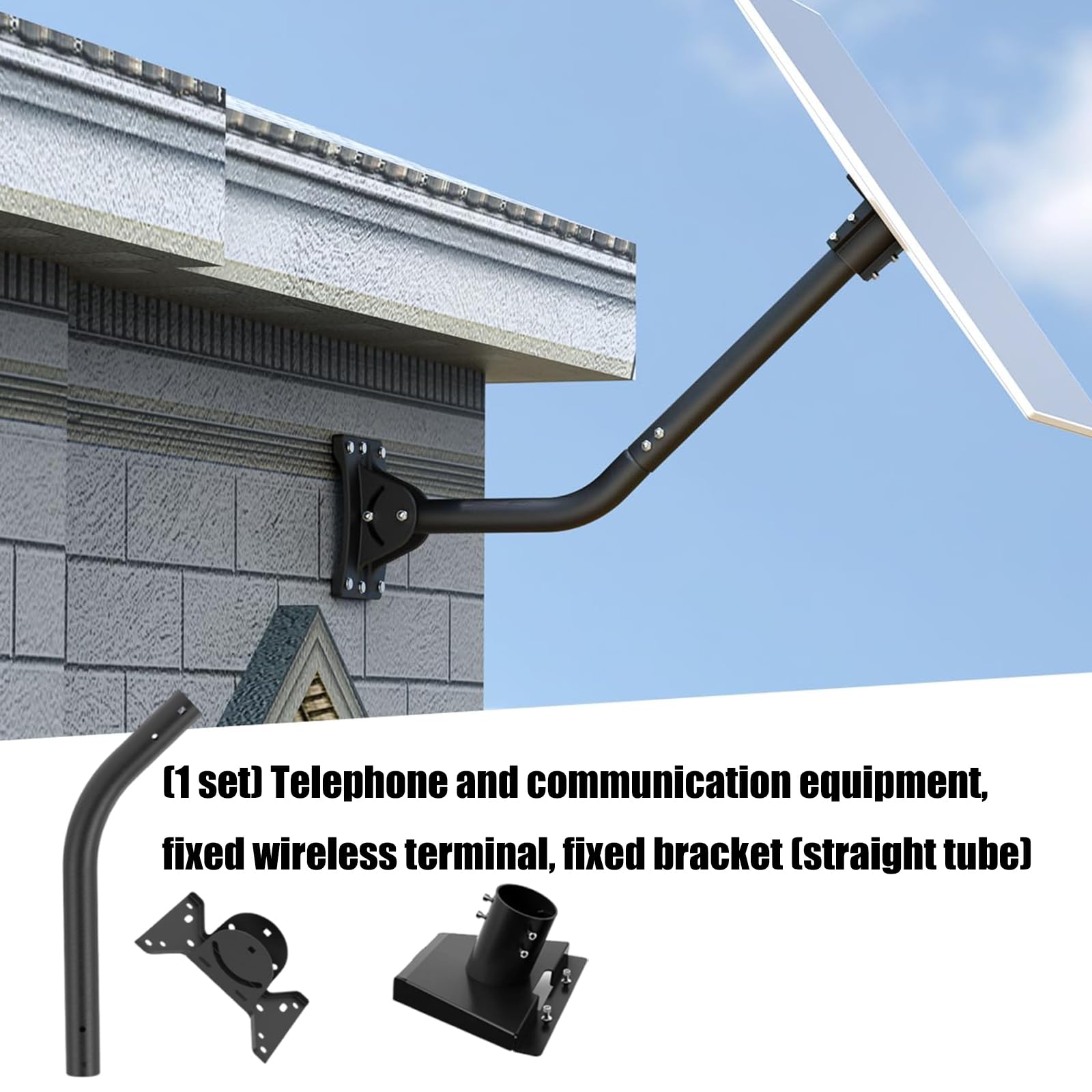 De en métal Rotatif à 360 degrés pour antennes Satellite avec Option d ' Installation Plafond Adaptateur de en métal