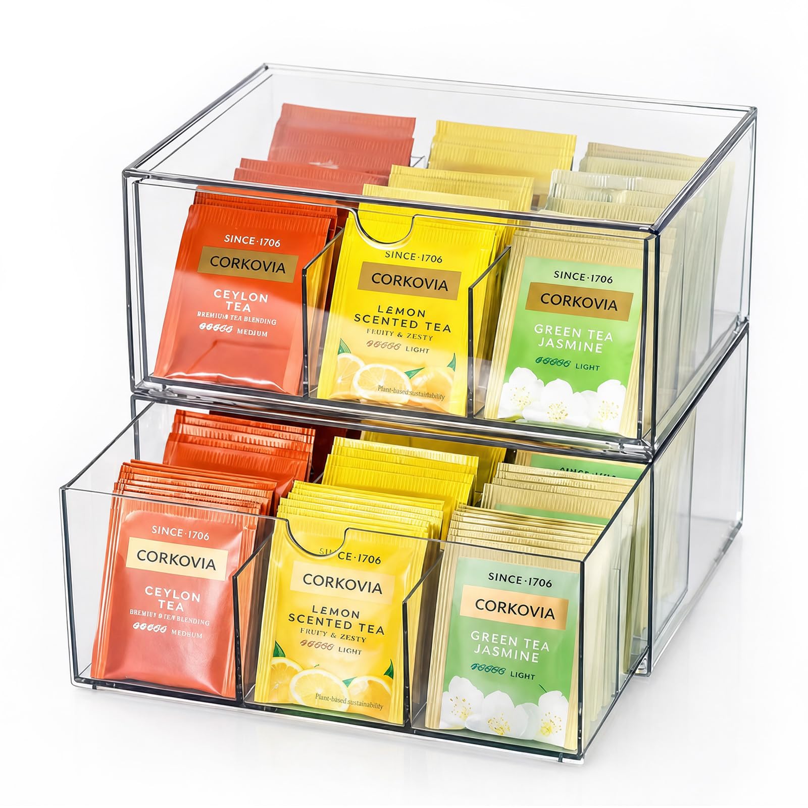 2 cajas de té