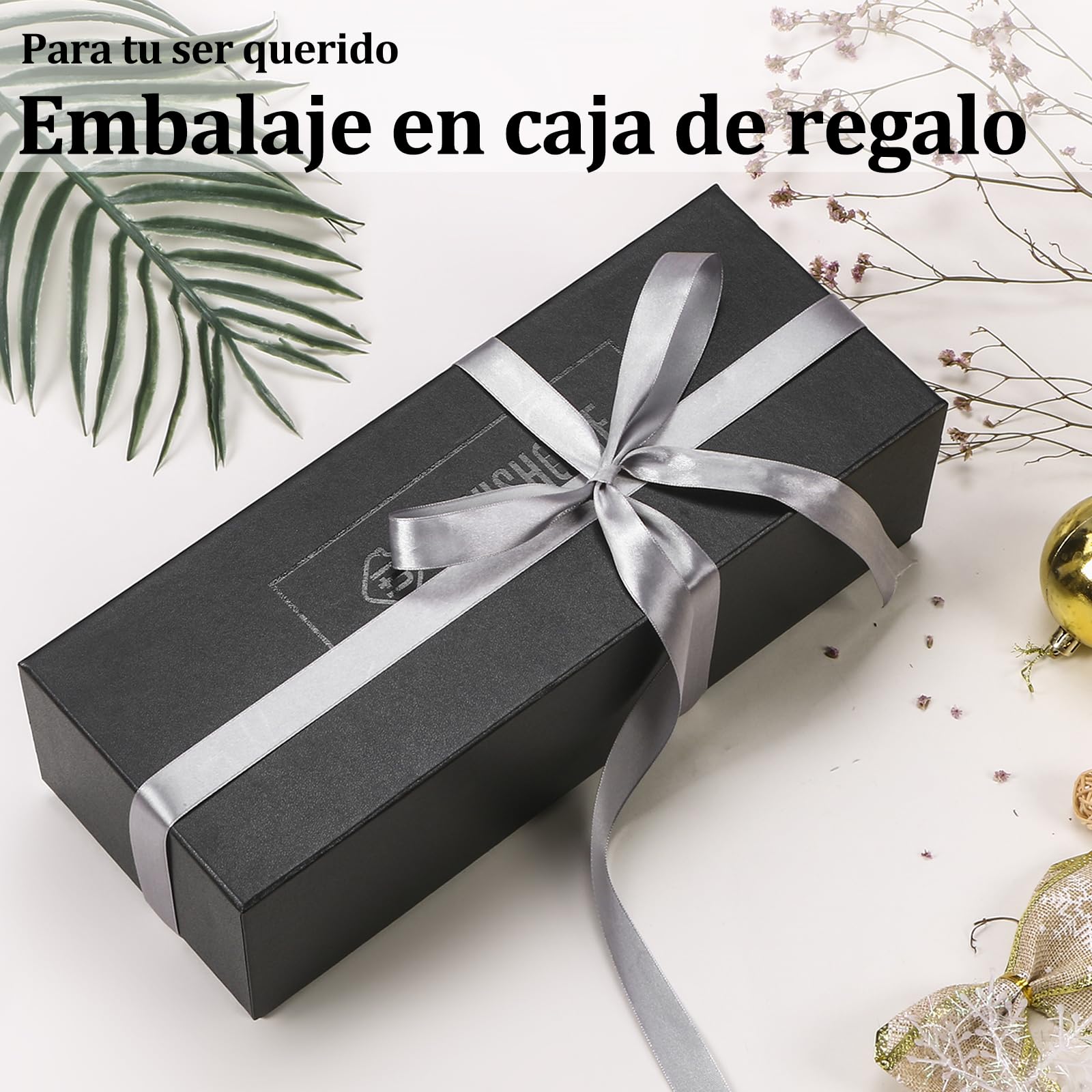 BEWISHOME Caja Para Relojes Hombre De Madera, Caja Relojes Organizador Con 6 Compartimentos,Con Tapa De Cristal Auténtico, Interior De Piel Sintética Suave, Color Marrón ESSH06Y