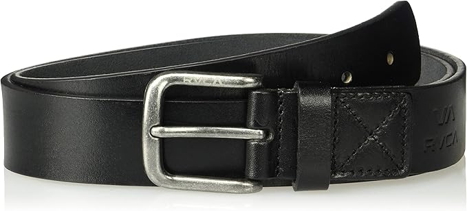 Woodland black leather belt Clearance
