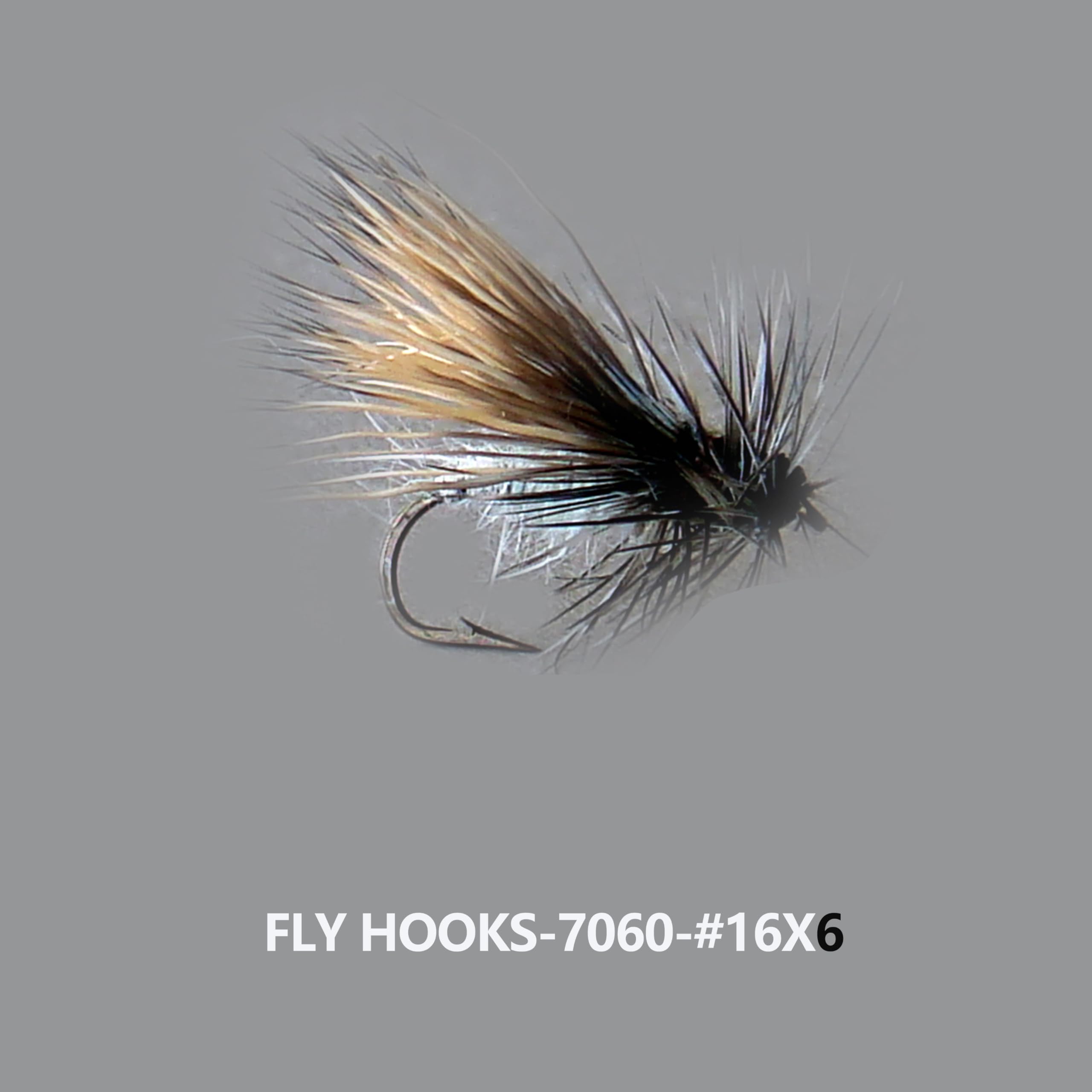 Kit de pêche à la mouche pour pêche à la mouche | Brown Midge #22