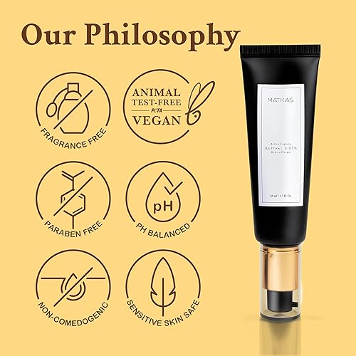 Miniatura 7 de MATKAS Crema de noche coreana con retina al 0.05% para cara, arrugas, estiramiento de la piel, antienvejecimiento, crema hidratante facial de