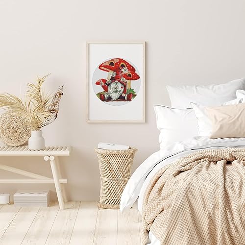 Miniatura 50 de Kits de punto de cruz estampados para adultos, kits de bordado de flores de gato negro para principiantes y adultos, patrones de 11 quilates