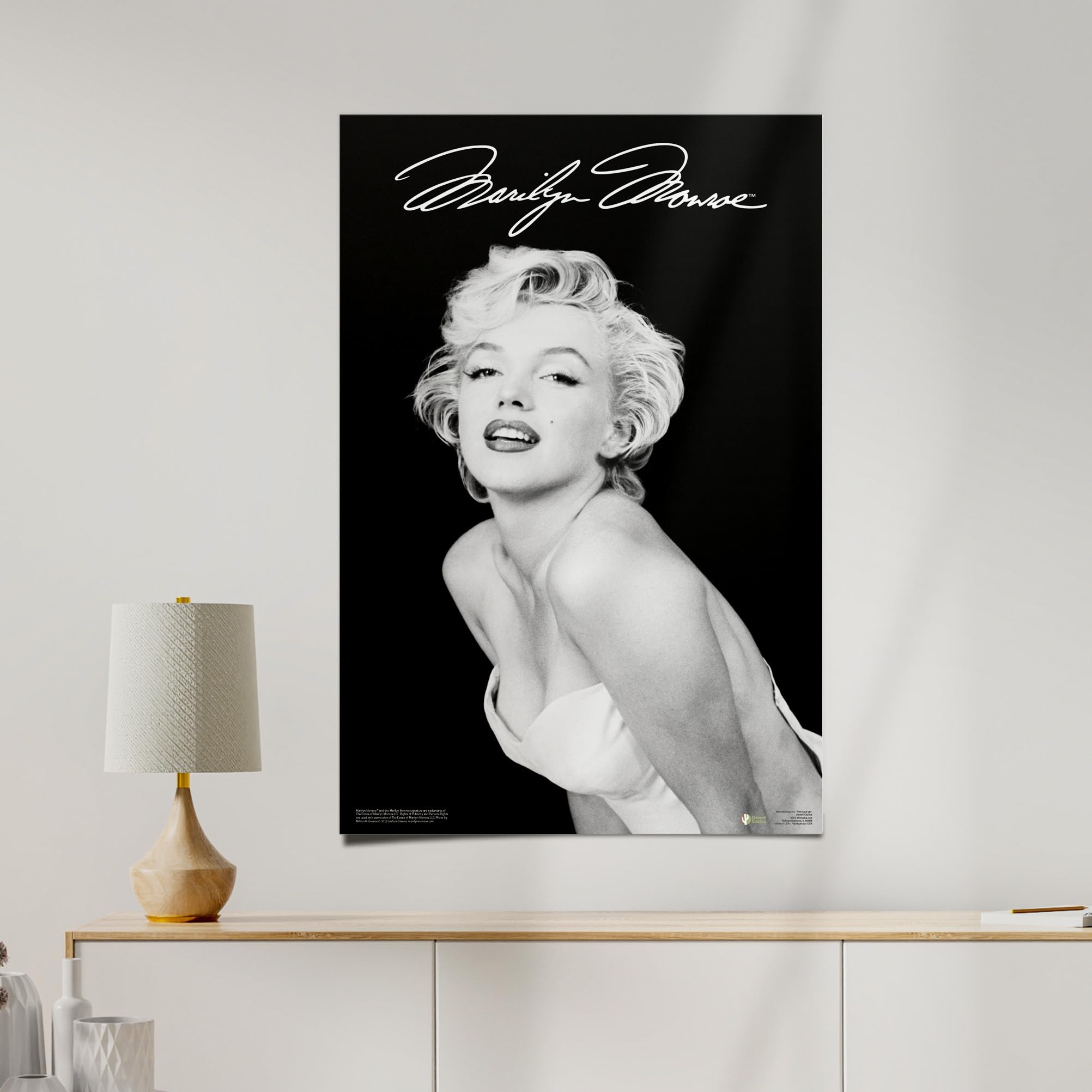 Amazon.com: Desert Cactus Marilyn Monroe Poster 24 x 36 inch Room