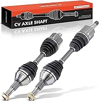A-Premium Front CV Axle Shaft Pair for Chevy Impala, Monte Carlo, Buick LaCrosse, Regal & More - Left Right Driver Passenger