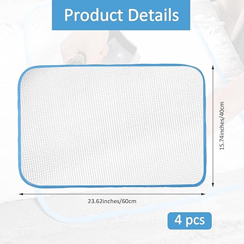 Miniatura 2 de Paño protector de prensado para planchar, paquete de 4 prendas de planchar para proteger la ropa, protector de aislamiento de la alfombrilla de