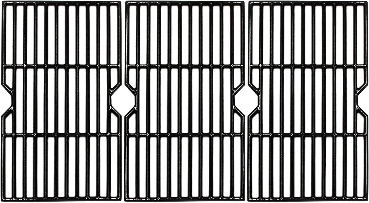 Hongso 16 3/8" Grill Grates for Uniflame GBC1134W GBC1030WRS GBC1134WRS GBC1059WB GBC1059WE-C, Dyna glo DGF510SBP, DGF510SSP, DGF510SSP-D, Replacement Parts for Backyard BY12-084-029-98 Gas Models