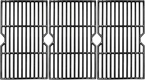 Hongso Rejillas de parrilla de 16 1/4 pulgadas para parrilla Dyna Glo de 5 quemadores DGF510SBP DGF510SSP, piezas de parrilla de patio trasero