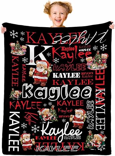 Miniatura 136 de Manta personalizada para bebés, niñas y niños con nombre, mantas personalizadas para niños, manta de bebé personalizada con nombre, artículos