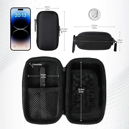 Miniatura 4 de AGPTEK Funda para reproductor MP3 MP4 para reproductor de música MP3 de 4 pulgadas, compatible con AGPTEK, innioasis, MYMAHDI, TIMMKOO, Luoran y