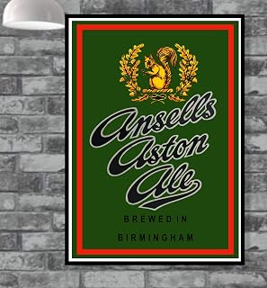 Ansells Bitter Beer Vintage Bar Man cave picture poster 3 sizes (TP296)