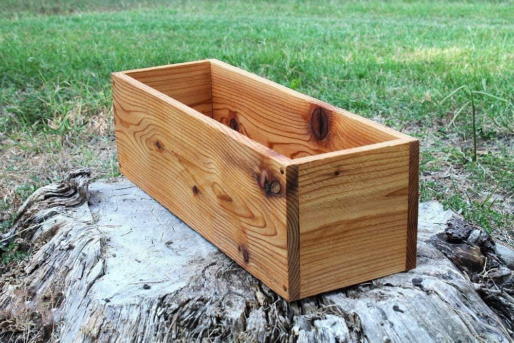 18" New Cedar Planter Box (5" - Tall Version)