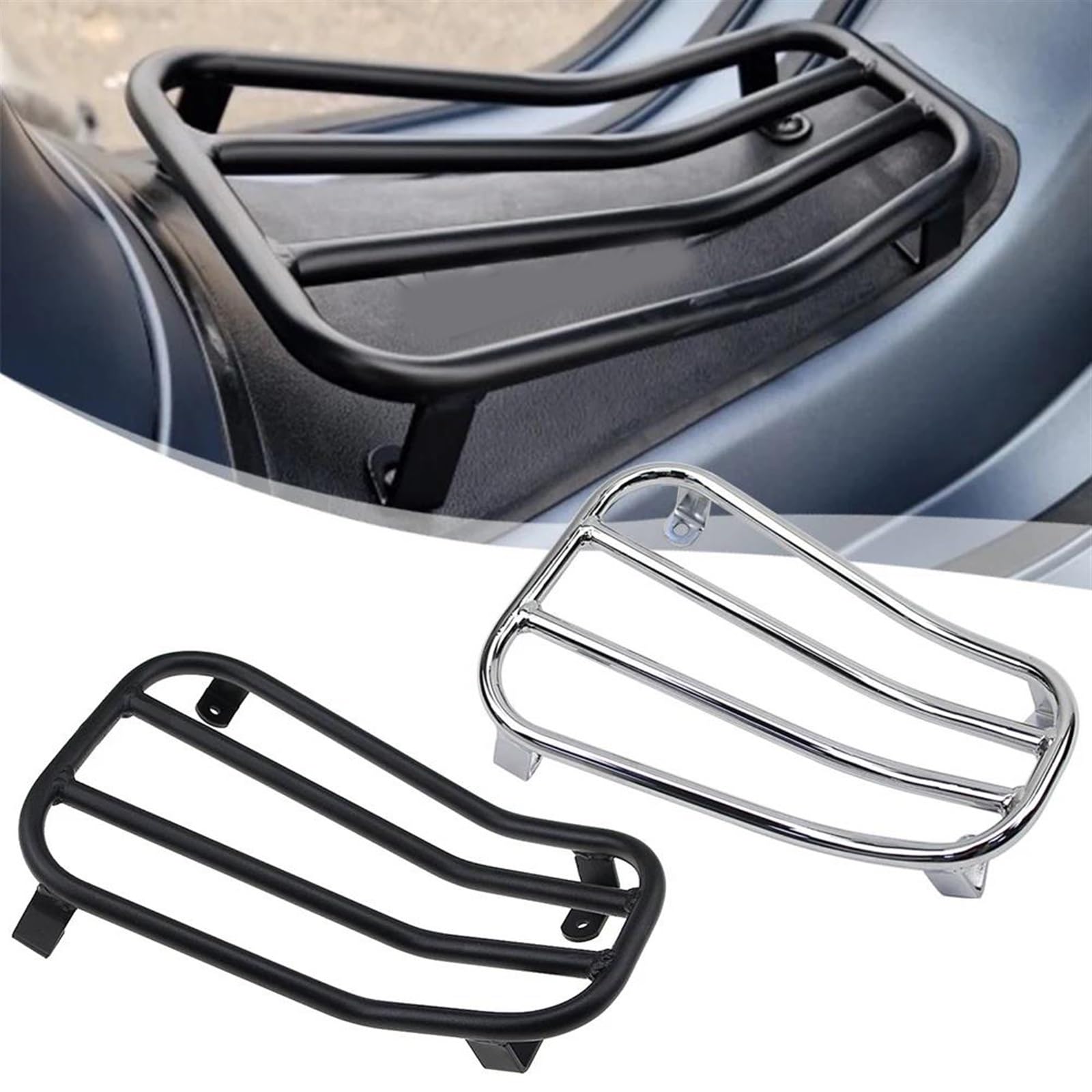 pour Vespa Sprint Primavera 150 GTS300 Support De Porte-Bagages Arrière pour Pédale Accessoires Moto