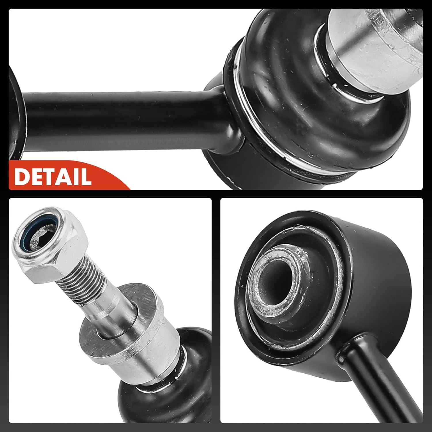 A-Premium 2 x Rear Sway Bar Links Stabilizer Bar Links, Compatible with Toyota Camry 2018-2023, Corolla 2019-2023, Prius, Avalon, C-HR, Prius AWD-e, Prius Prime & Lexus ES300h, ES350, UX200, UX250h