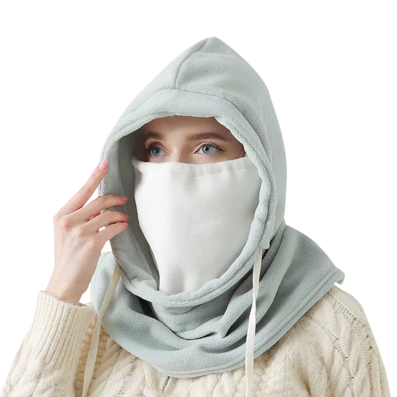 Balaclava Windproof Winter Face Mask Warm Fleece Ski Mask for Men and Women Cold Weather Motorcycle Bike Cycling Neck Warmer