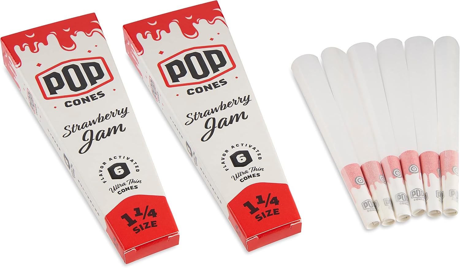 Pop Cones Ultra Thin Cones Prerolled Cone With Filter Tip