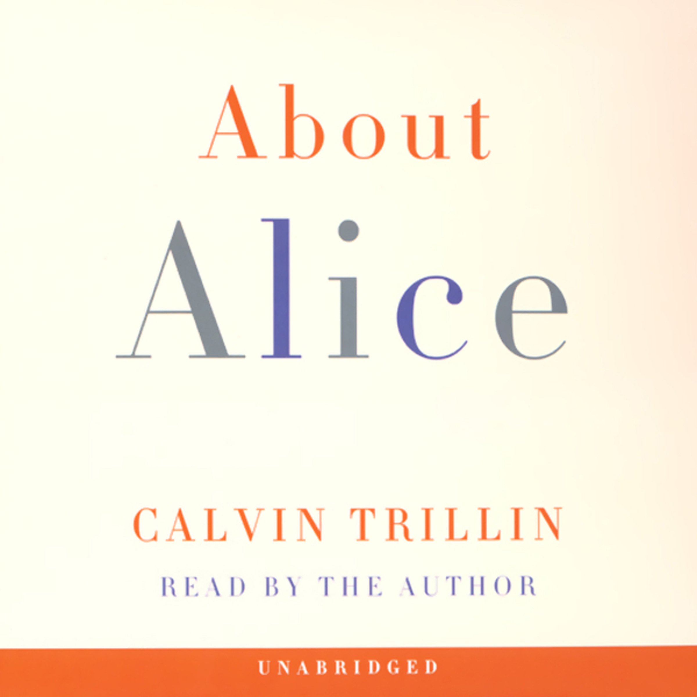 Cover art for About Alice