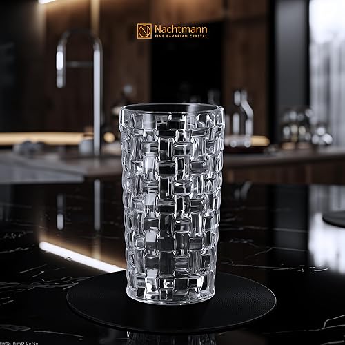 Miniatura 3 de Nachtmann Dancing Stars Bossa Nova Collection - Juego de 4 vasos de cristal transparente, para cócteles y bebidas frías, 14 onzas, apto para