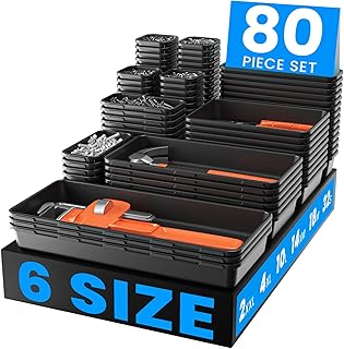 16 Tool Organization Ideas for Garage Storage 33 A-LuGei 【𝟲 𝗦𝗜𝗭𝗘】 Tool Box Organizer【Fits 100+ Tools】 Black Garage O...