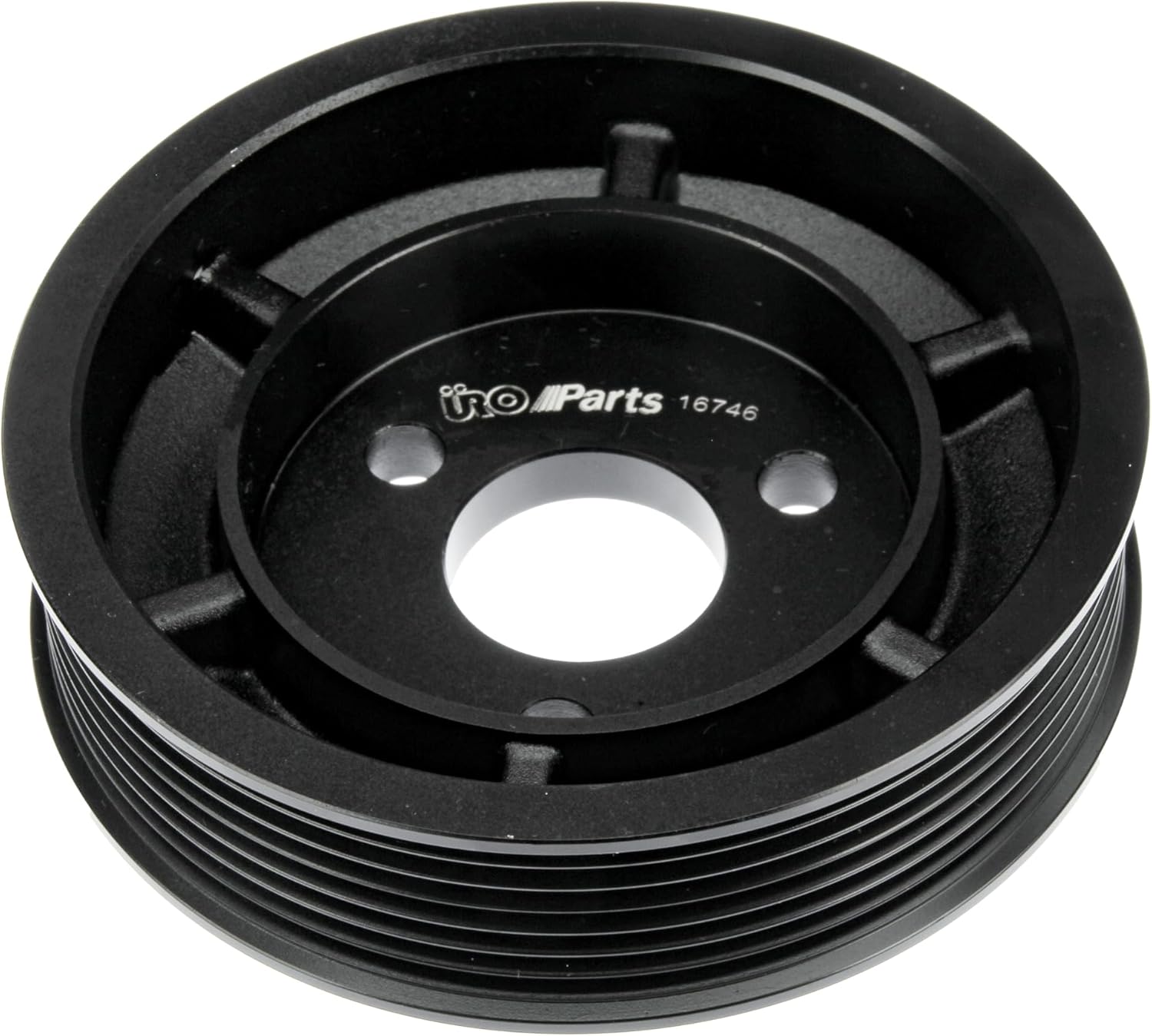 URO Parts 32427553955PRM Power Steering Pump Pulley, Aluminum vs Plastic OEM