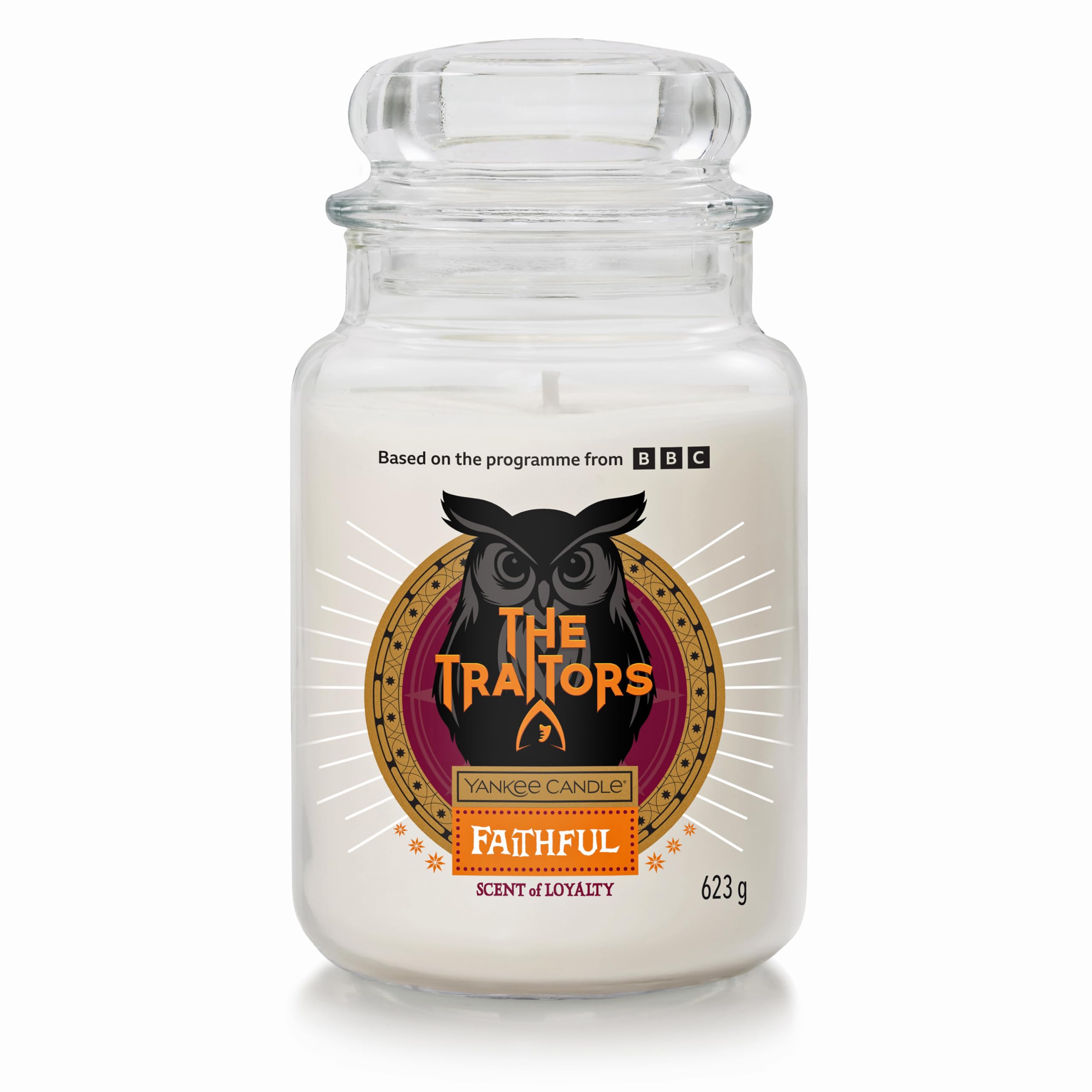 Yankee Candle Scented Candle | Faithful Large Jar | Long Burning Candles: up to 150 Hours | Perfect Gifts for Women
