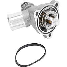 Engine Coolant Thermostat Housing Assembly 96988257 Compatible with Chevrolet Spark 2013 2014 2015 1.2L Replaces 25192923, 902-753, 131-189, 9698-8257, 2519-2923