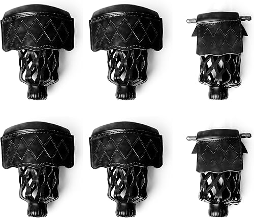 GSE Games & Sports Expert Juego de 6 bolsillos resistentes de cuero sintético para mesa de billar, accesorios para mesa de billar (varios colores y