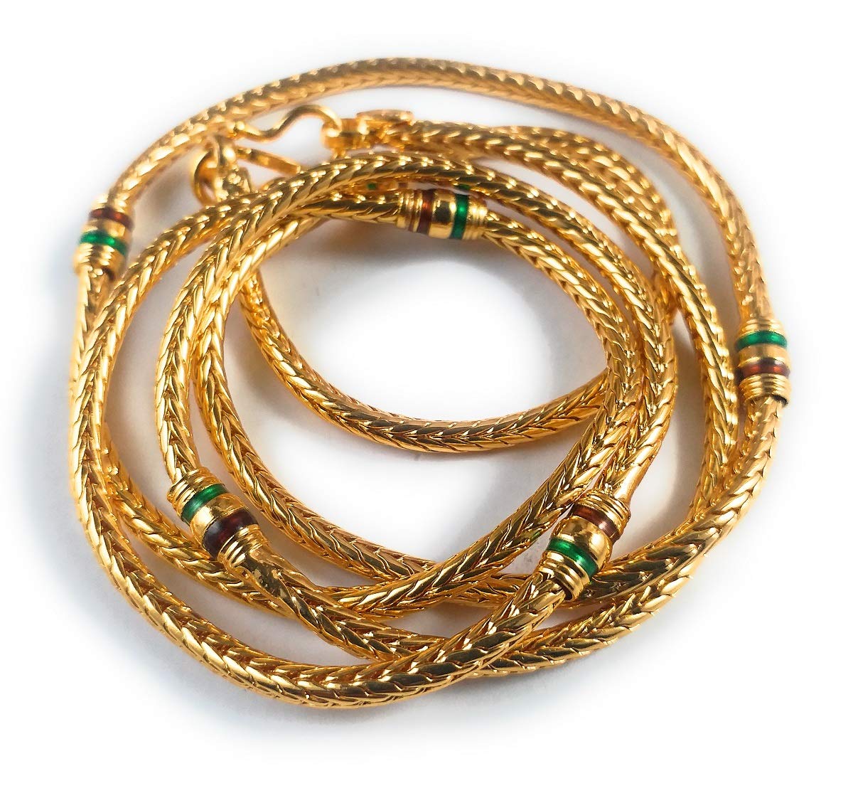 See full amazon price history chart for AFJ GOLD 1 Gram Gold Plated Traditional Designer Trendy Chains for Women & Girls (24 inch) AFJ GOLD 1 Gram Gold Plated Traditional Designer Trendy Chains for Women & Girls (24 inch) (B07L8JPC8F) Amazon Price History, Amazon Price Tracker