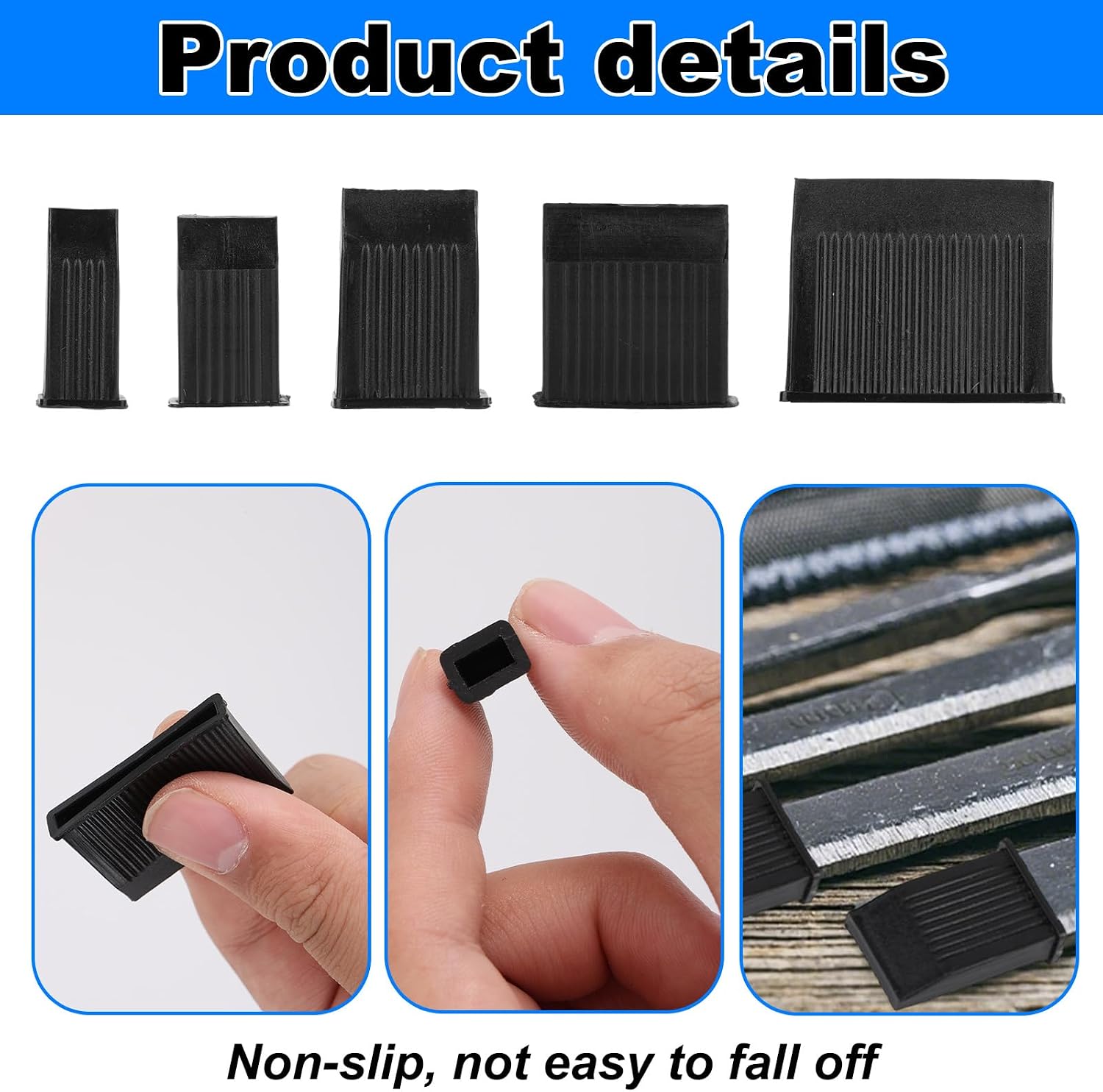 20pcs Chisel Edge Guards, 5 Specification Chisel Tip Protectors for Wood Chisels Safety End Protective Caps Plastic Blade Covers for Tool Storage & Edge Protection